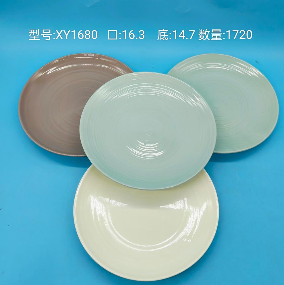 Round Ceramic Plate
