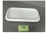 Glazed Oval Reinforced Porcelain Serving Platter