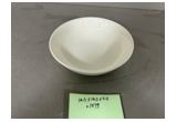 Glazed Round Reinforced Porcelain Dessert Plate