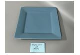 Blue Color-Glaze Porcelain Serving Dish