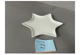 Glazed Round Reinforced Porcelain Dinner Plate