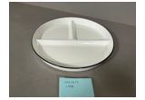 Glazed Round Reinforced Porcelain Dinner Plate