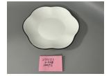 Glazed Oval Reinforced Porcelain Serving Plate