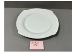 Glazed Round Reinforced Porcelain Dinner Plate