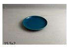 Blue Round Porcelain Dish