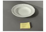 Glazed Reinforced Porcelain Serving Bowl
