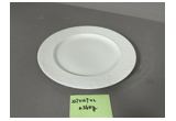 Glazed Round Reinforced Porcelain Dinner Plate