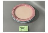 Orange Color-Glaze Oval Porcelain Serving Platter