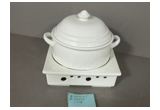 Glazed Reinforced Porcelain Serving Bowl