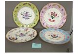 Gold-Rim Round Reinforced Porcelain Dinner Plate