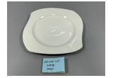 Glazed Round Reinforced Porcelain Dinner Plate