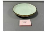 Electroplated Oval Porcelain Serving Platter