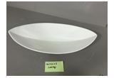 Glazed Reinforced Porcelain Serving Dish