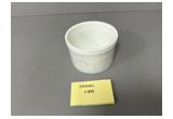 Yellow Color-Glaze Round Porcelain Dessert Plate