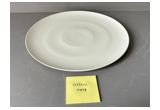 Glazed Round Reinforced Porcelain Serving Plate