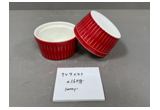 Red Color-Glaze Porcelain Cup