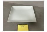 High-White Round Porcelain Dinner Plate