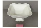 Red Color-Glaze Porcelain Serving Dish