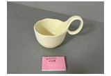 Yellow Color-Glaze Porcelain Cup