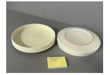 Yellow Color-Glaze Porcelain Serving Bowl