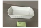 High-White Porcelain Serving Dish