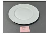 Glazed Round Reinforced Porcelain Serving Plate