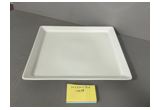 High-White Round Porcelain Serving Plate