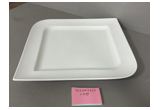 Glazed Round Reinforced Porcelain Serving Plate