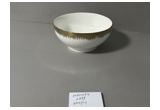 Electroplated Porcelain Serving Bowl