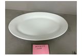 High-White Oval Porcelain Serving Platter