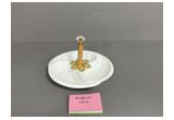 Electroplated Oval Porcelain Serving Platter