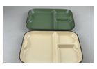 Green Round Reinforced Porcelain Bowl