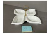 Glazed Reinforced Porcelain Serving Bowl