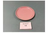 Pink Matte Round Porcelain Dinner Plate