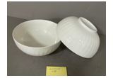 Glazed Reinforced Porcelain Serving Bowl