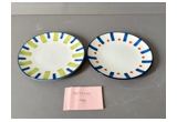 Printed Round Porcelain Dinner Plate