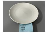 Glazed Round Reinforced Porcelain Dinner Plate