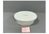 Glazed Reinforced Porcelain Serving Bowl