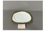 Electroplated Porcelain Bowl