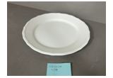 Glazed Round Reinforced Porcelain Dinner Plate