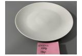 Glazed Round Reinforced Porcelain Dinner Plate