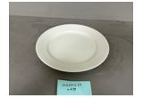 Glazed Round Reinforced Porcelain Dinner Plate