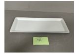 High-White Oval Porcelain Serving Platter
