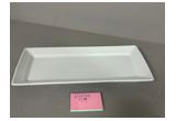 High-White Oval Porcelain Serving Platter