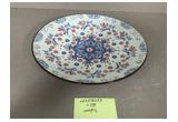 Decorated Round Porcelain Dinner Plate
