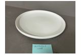 Glazed Round Reinforced Porcelain Dinner Plate