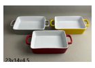 Rectangular Reinforced Porcelain Baking Dish