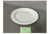 Glazed Round Reinforced Porcelain Dinner Plate