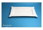 Blue Oval Reinforced Porcelain Platter
