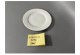 Glazed Round Reinforced Porcelain Dessert Plate